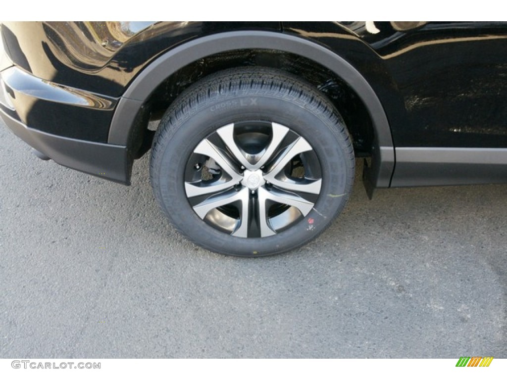 2016 RAV4 LE AWD - Black / Black photo #9