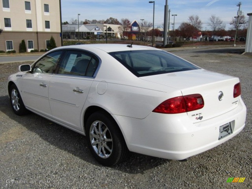2007 Lucerne CXL - White Diamond Tricoat / Titanium Gray photo #4