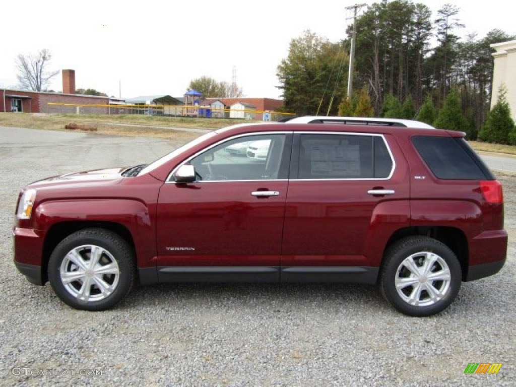 Crimson Red Tintcoat 2016 GMC Terrain SLT Exterior Photo #108991904