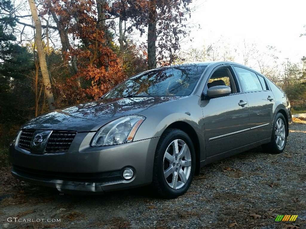 2004 Maxima 3.5 SL - Coral Sand Metallic / Cafe Latte photo #1