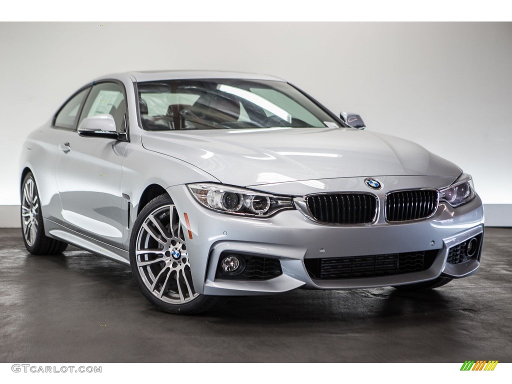 Glacier Silver Metallic 2016 BMW 4 Series 428i Coupe Exterior Photo #108993452