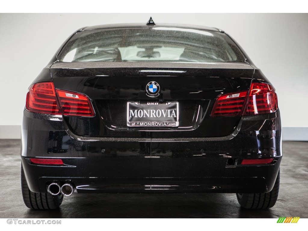 2016 5 Series 528i Sedan - Jet Black / Black photo #2