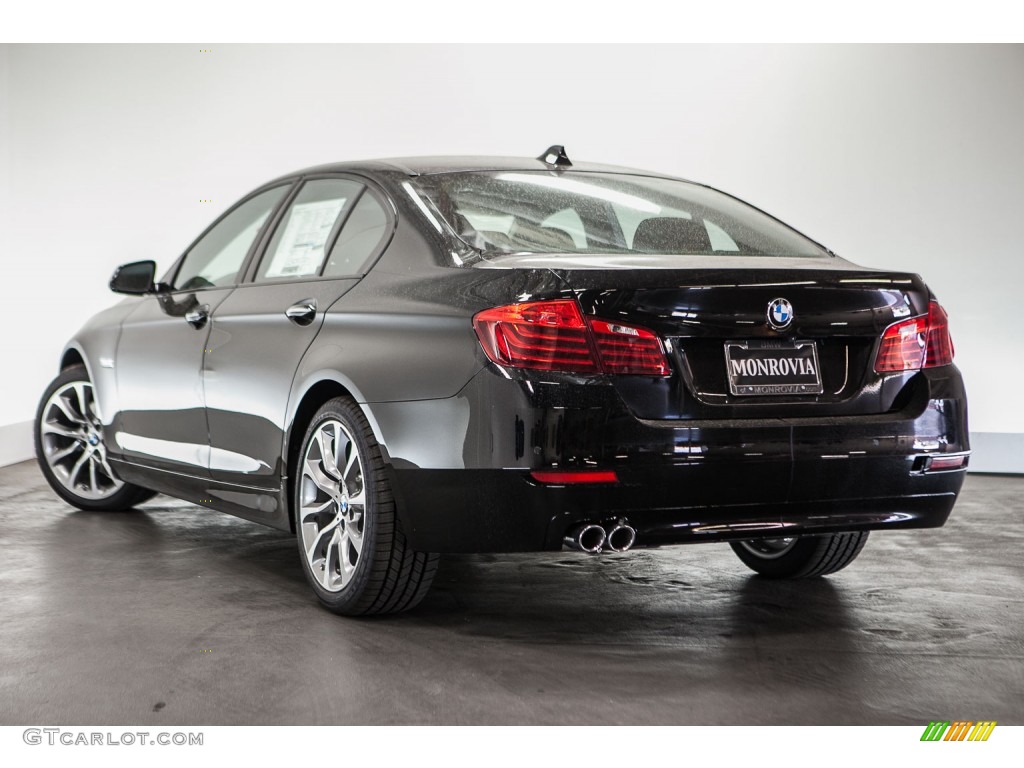 2016 5 Series 528i Sedan - Jet Black / Black photo #3