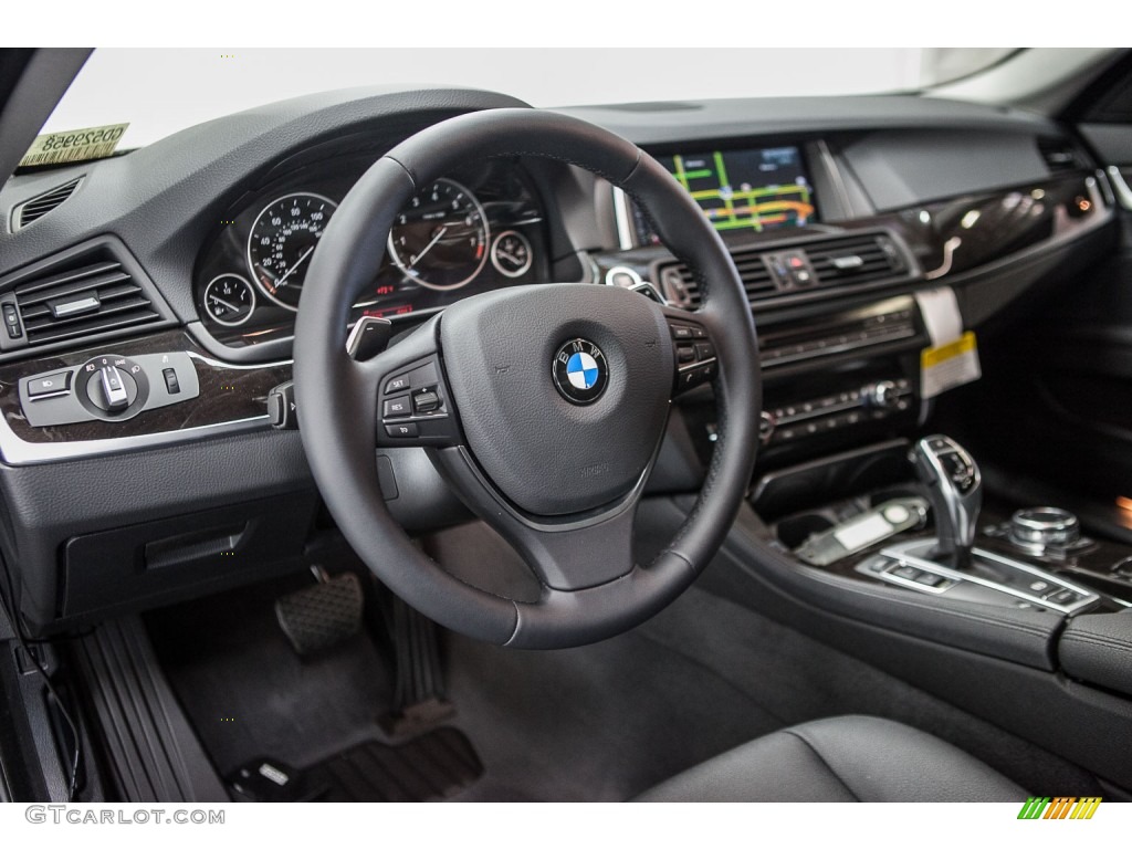 2016 5 Series 528i Sedan - Jet Black / Black photo #5