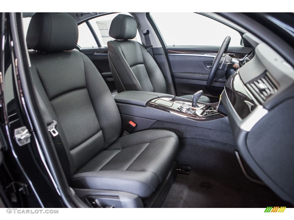 2016 5 Series 528i Sedan - Jet Black / Black photo #8