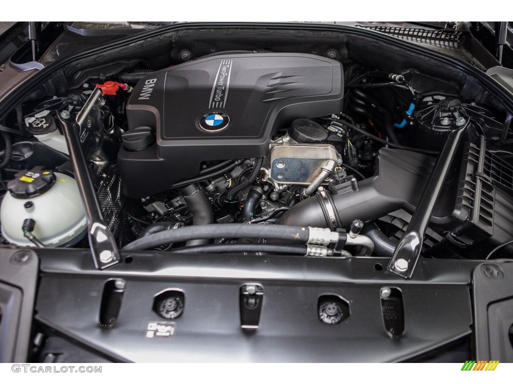 2016 5 Series 528i Sedan - Jet Black / Black photo #9