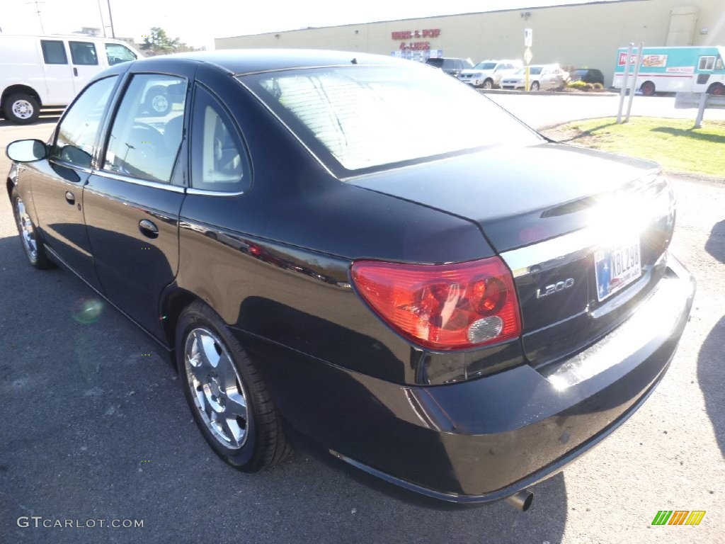 2003 L Series L200 Sedan - Medium Blue / Gray photo #2