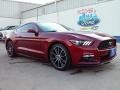 2016 Ruby Red Metallic Ford Mustang EcoBoost Coupe  photo #1