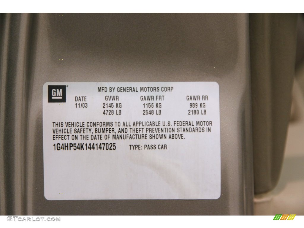 2004 LeSabre Custom - Light Bronzemist Metallic / Light Cashmere photo #18