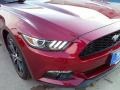 2016 Ruby Red Metallic Ford Mustang EcoBoost Coupe  photo #5
