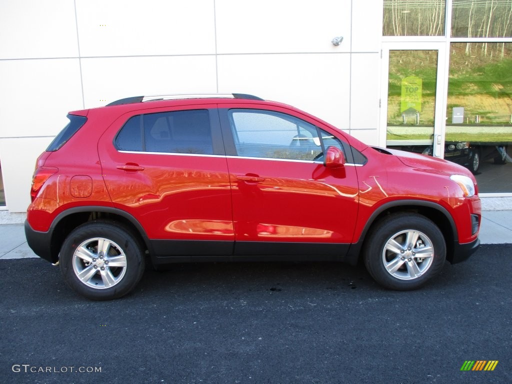 Blaze Red 2016 Chevrolet Trax LT AWD Exterior Photo #108998018