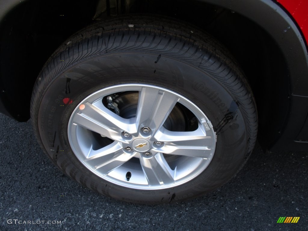 2016 Trax LT AWD - Blaze Red / Jet Black photo #3