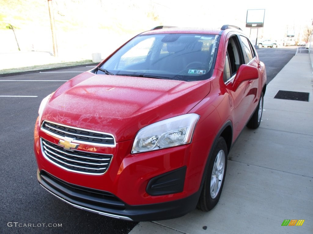2016 Trax LT AWD - Blaze Red / Jet Black photo #8