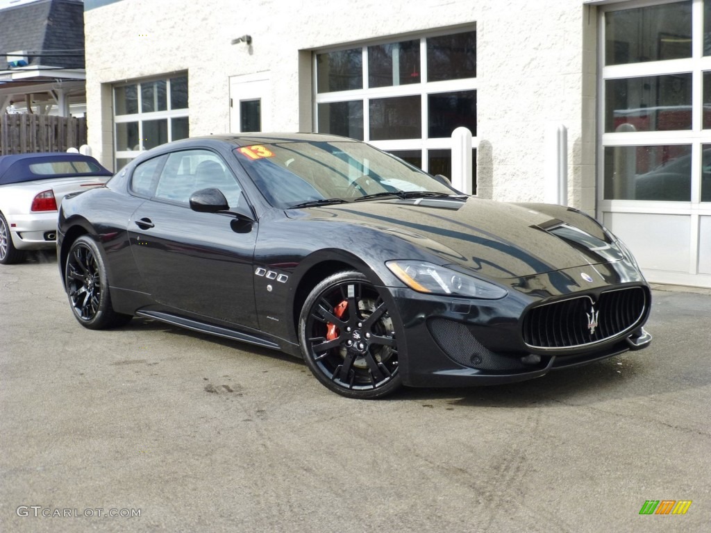 2013 GranTurismo Sport Coupe - Nero Carbonio (Black Metallic) / Nero photo #1