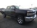 2016 Black Chevrolet Silverado 1500 LTZ Crew Cab 4x4  photo #3