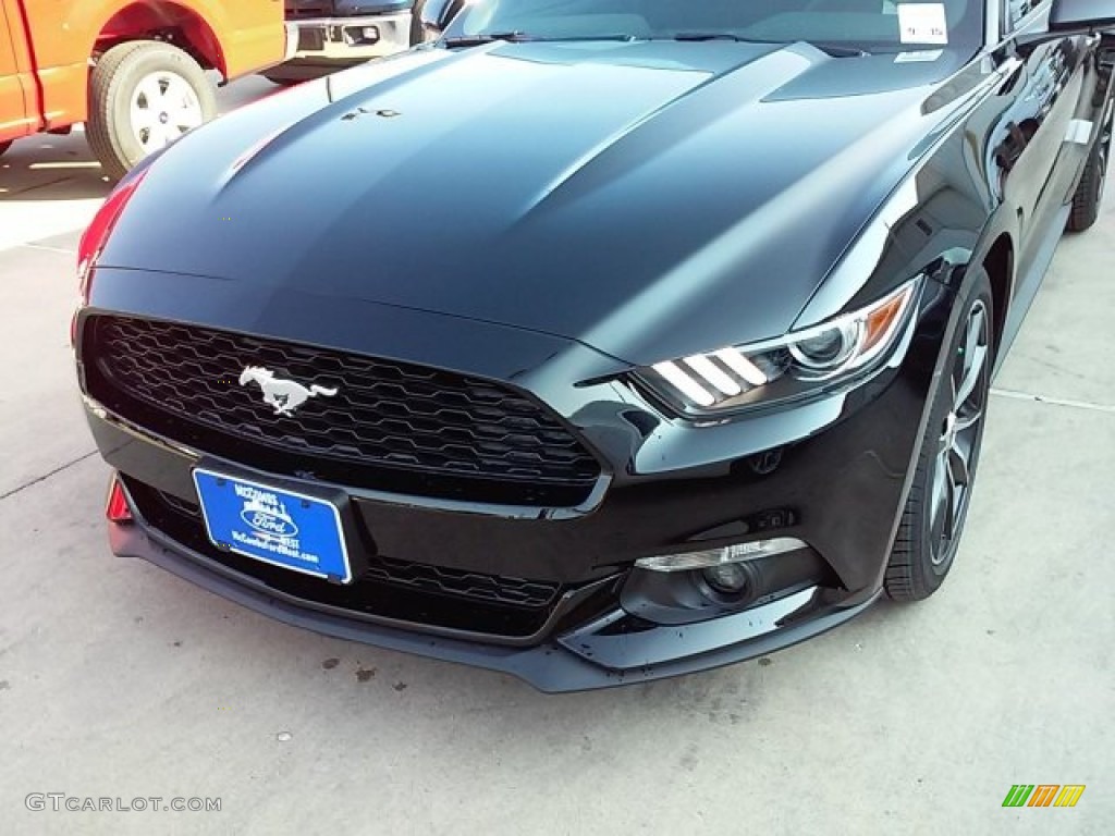 2016 Mustang EcoBoost Coupe - Shadow Black / Ebony photo #8