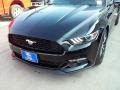 2016 Shadow Black Ford Mustang EcoBoost Coupe  photo #8