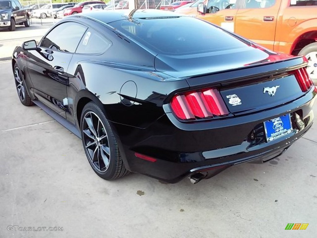 2016 Mustang EcoBoost Coupe - Shadow Black / Ebony photo #9