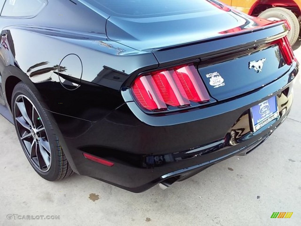 2016 Mustang EcoBoost Coupe - Shadow Black / Ebony photo #10