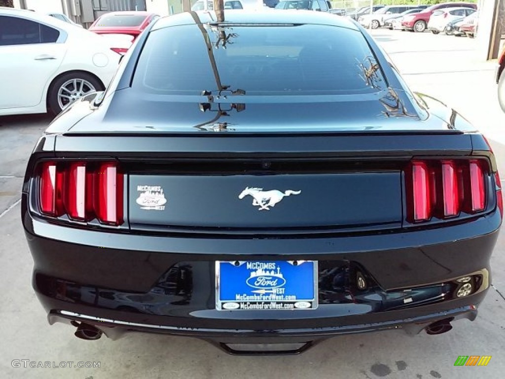 2016 Mustang EcoBoost Coupe - Shadow Black / Ebony photo #11