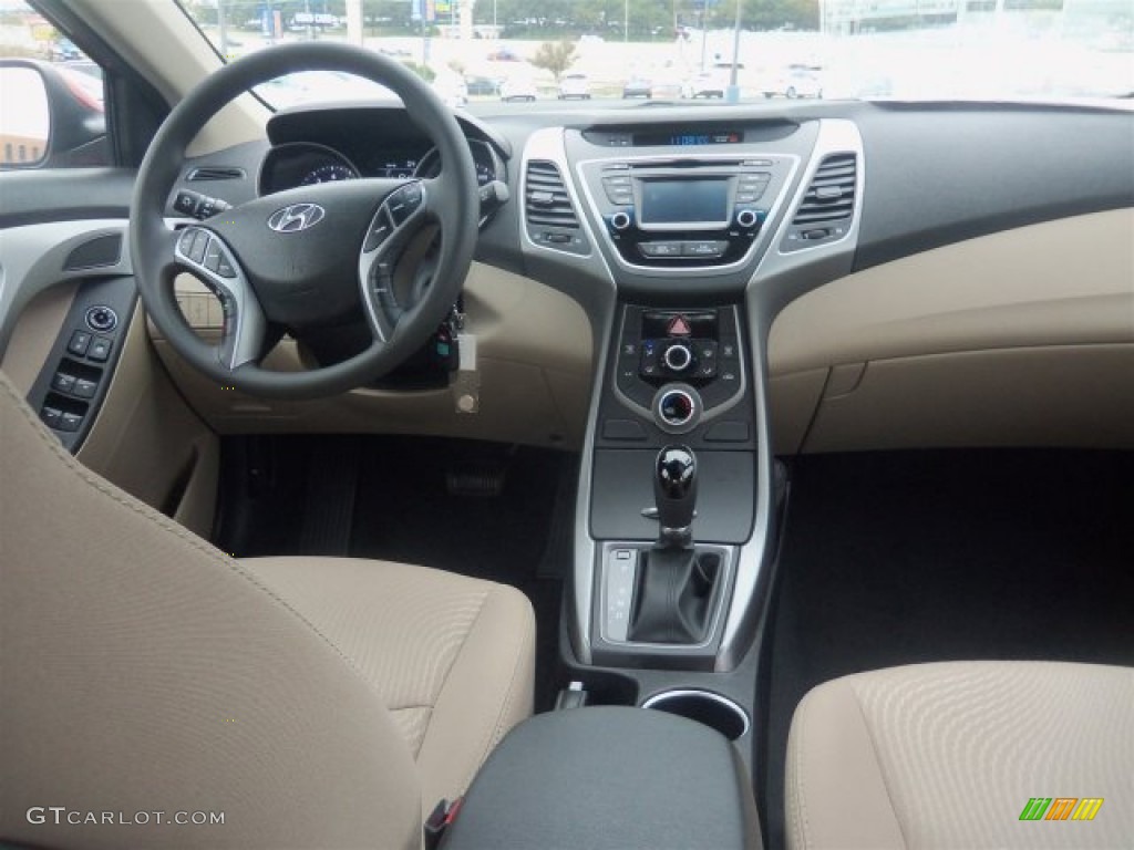 2016 Elantra SE - Red / Beige photo #17