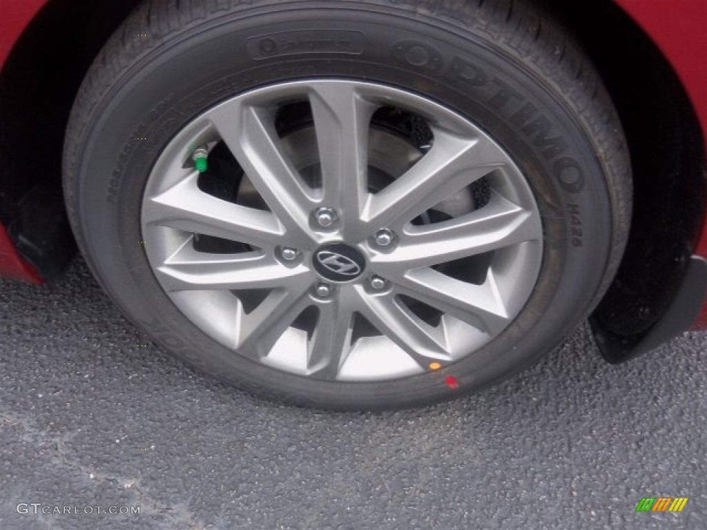 2016 Elantra SE - Red / Beige photo #19