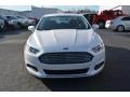 2016 White Platinum Tri-Coat Metallic Ford Fusion SE  photo #4