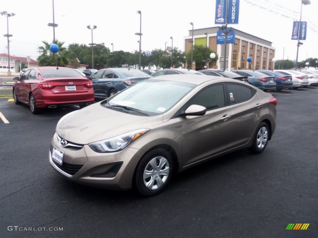 2016 Elantra SE - Desert Bronze / Beige photo #6
