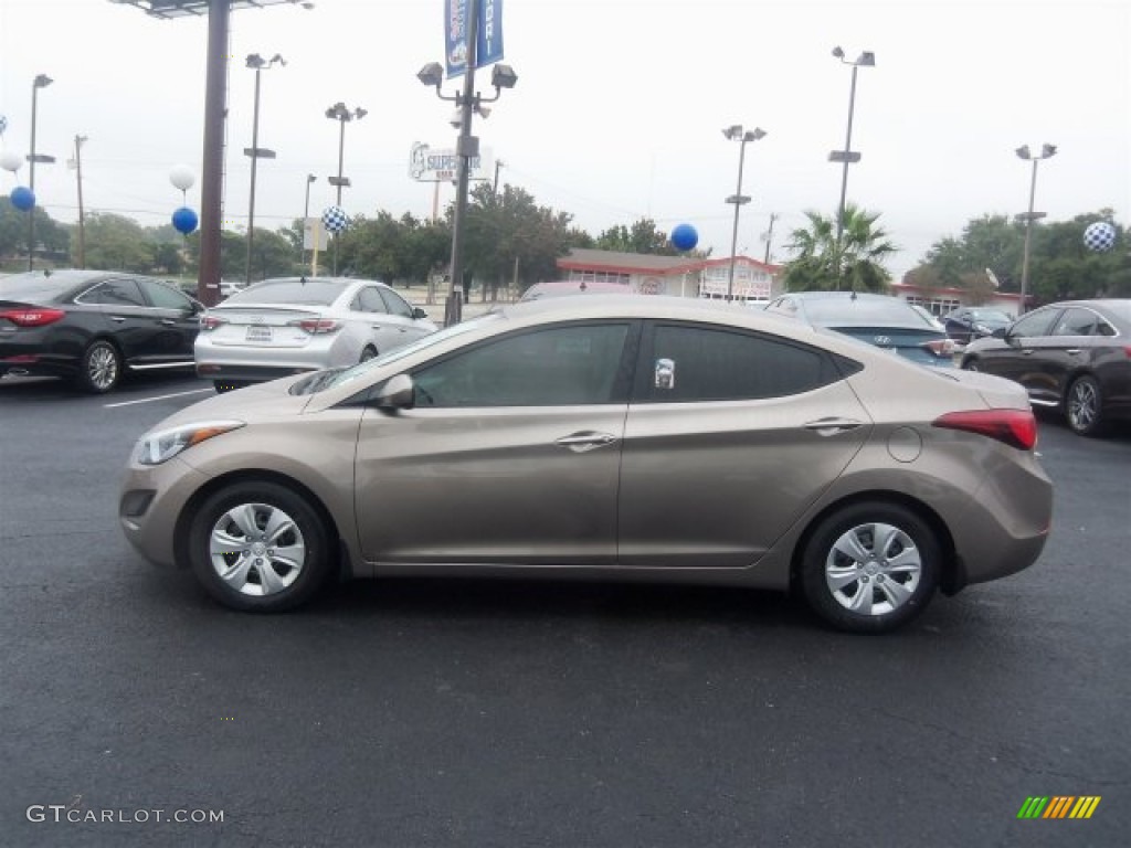 2016 Elantra SE - Desert Bronze / Beige photo #8