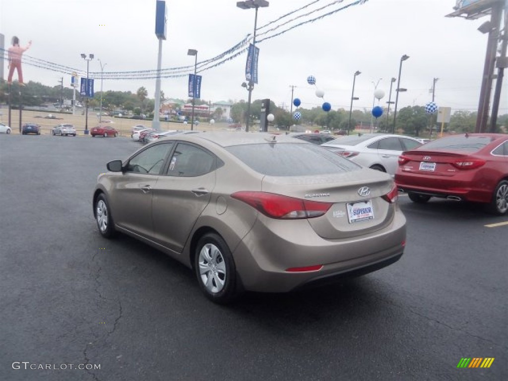 2016 Elantra SE - Desert Bronze / Beige photo #9