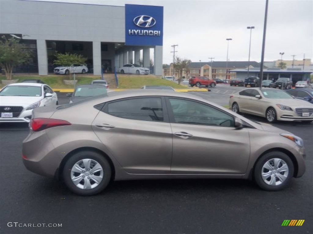 2016 Elantra SE - Desert Bronze / Beige photo #12