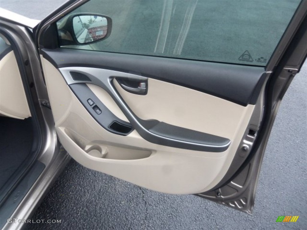 2016 Elantra SE - Desert Bronze / Beige photo #13
