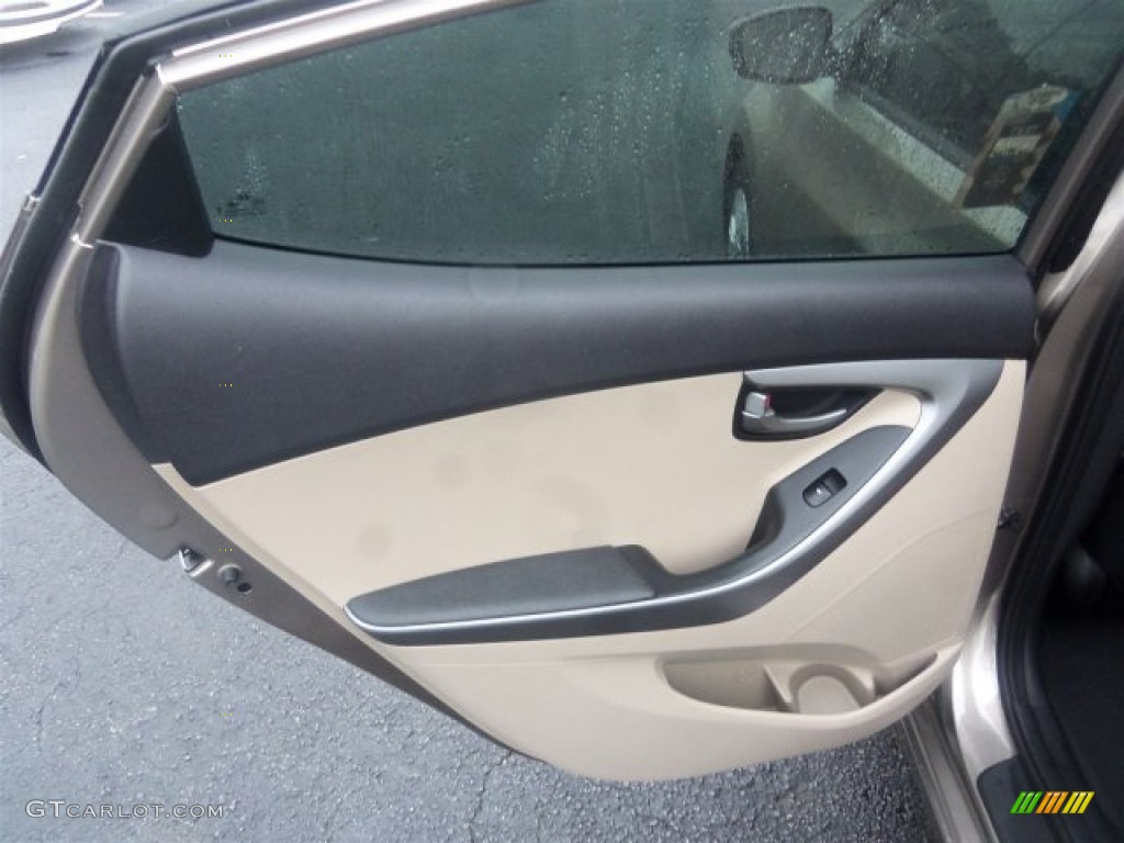 2016 Elantra SE - Desert Bronze / Beige photo #19