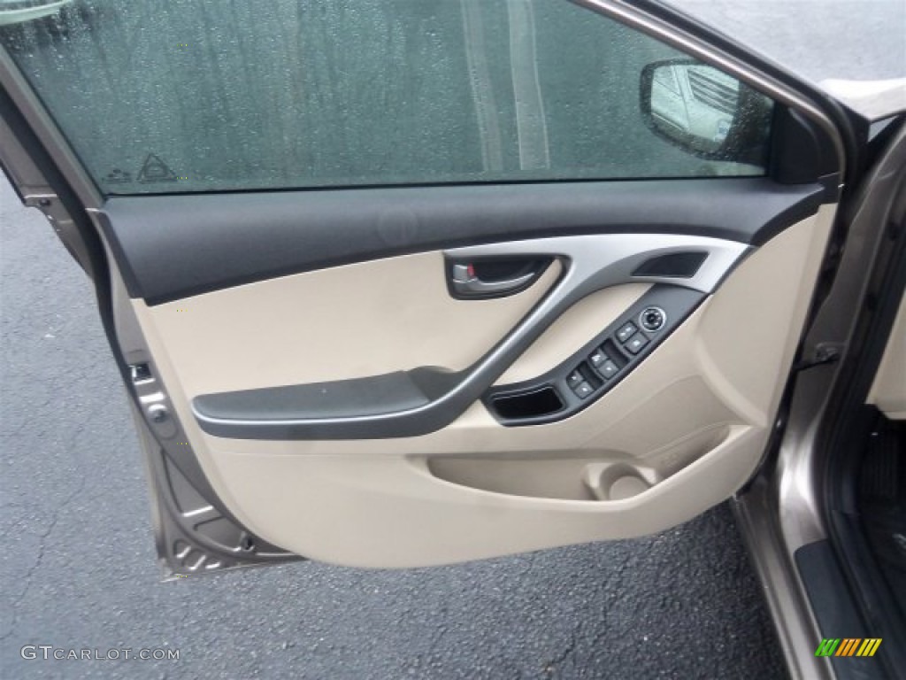 2016 Elantra SE - Desert Bronze / Beige photo #20