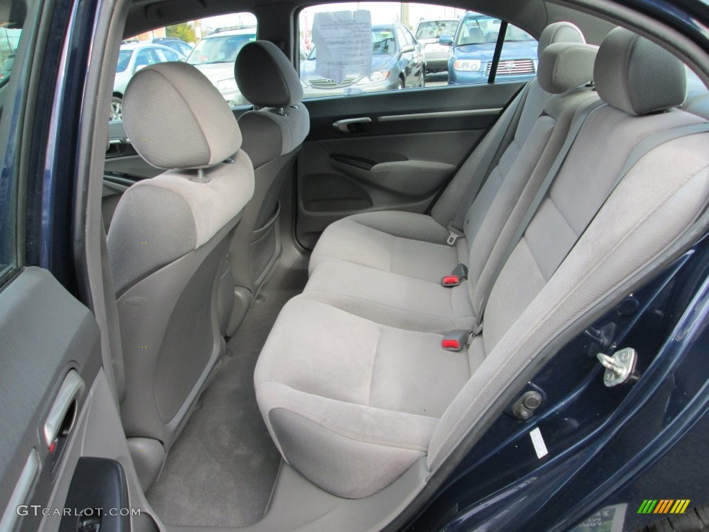 2007 Civic EX Sedan - Royal Blue Pearl / Gray photo #21
