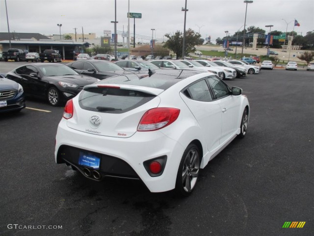 2015 Veloster Turbo - Elite White / Black photo #3