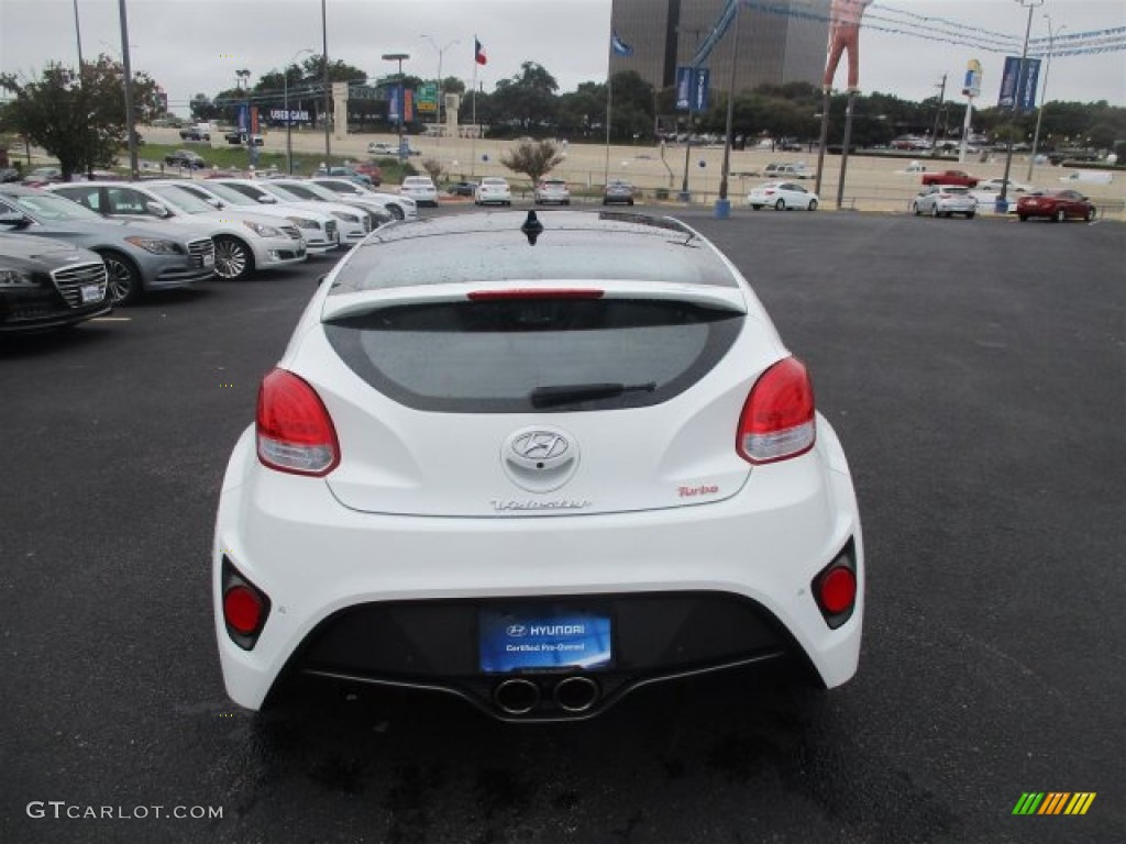 2015 Veloster Turbo - Elite White / Black photo #4