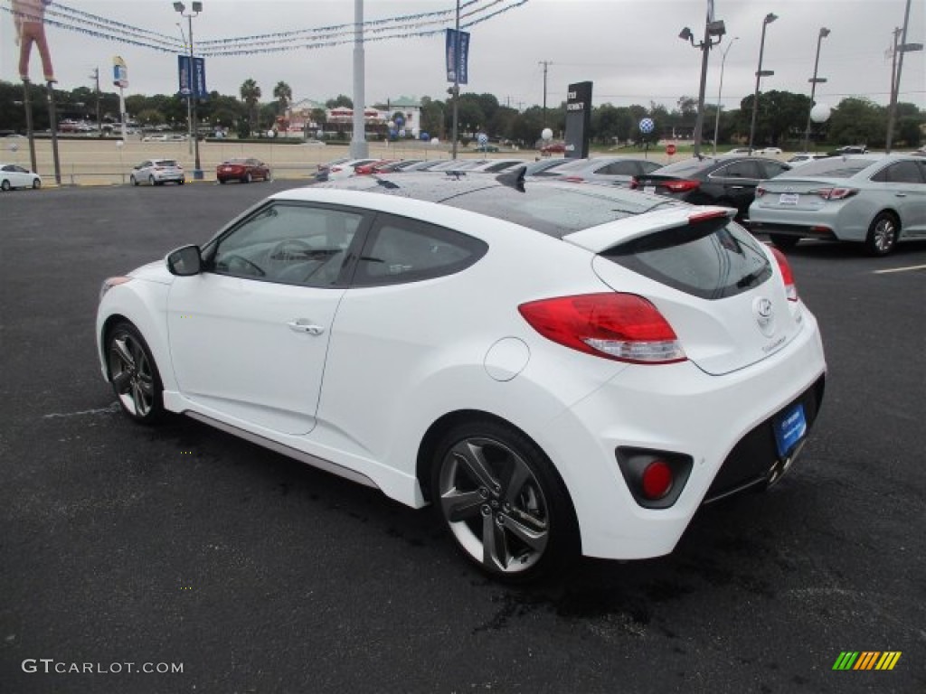 2015 Veloster Turbo - Elite White / Black photo #5