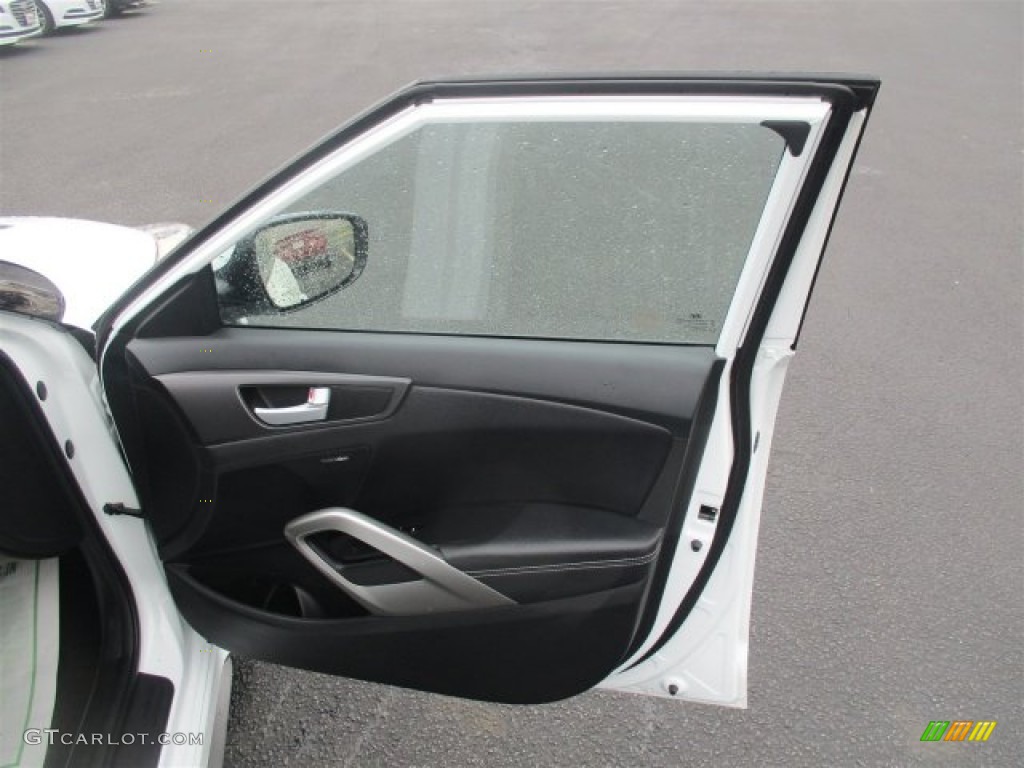 2015 Veloster Turbo - Elite White / Black photo #18