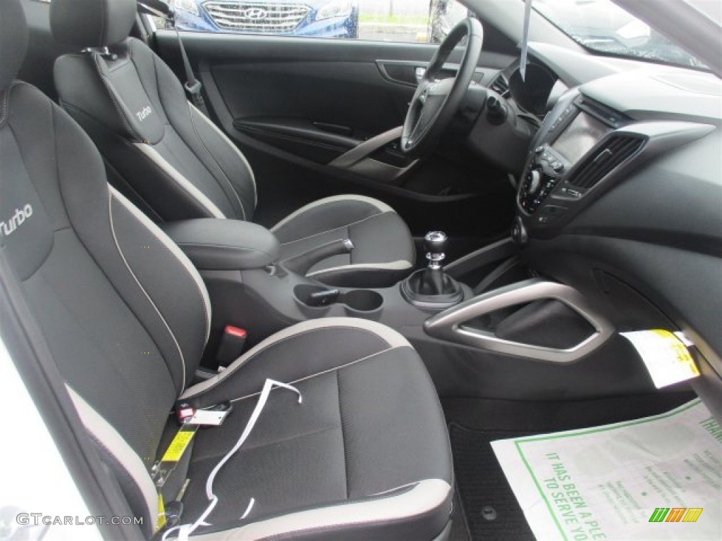 2015 Veloster Turbo - Elite White / Black photo #19