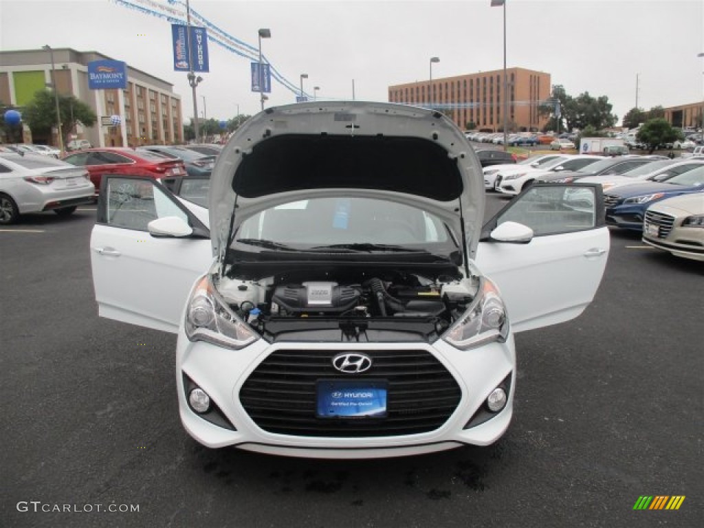 2015 Veloster Turbo - Elite White / Black photo #25