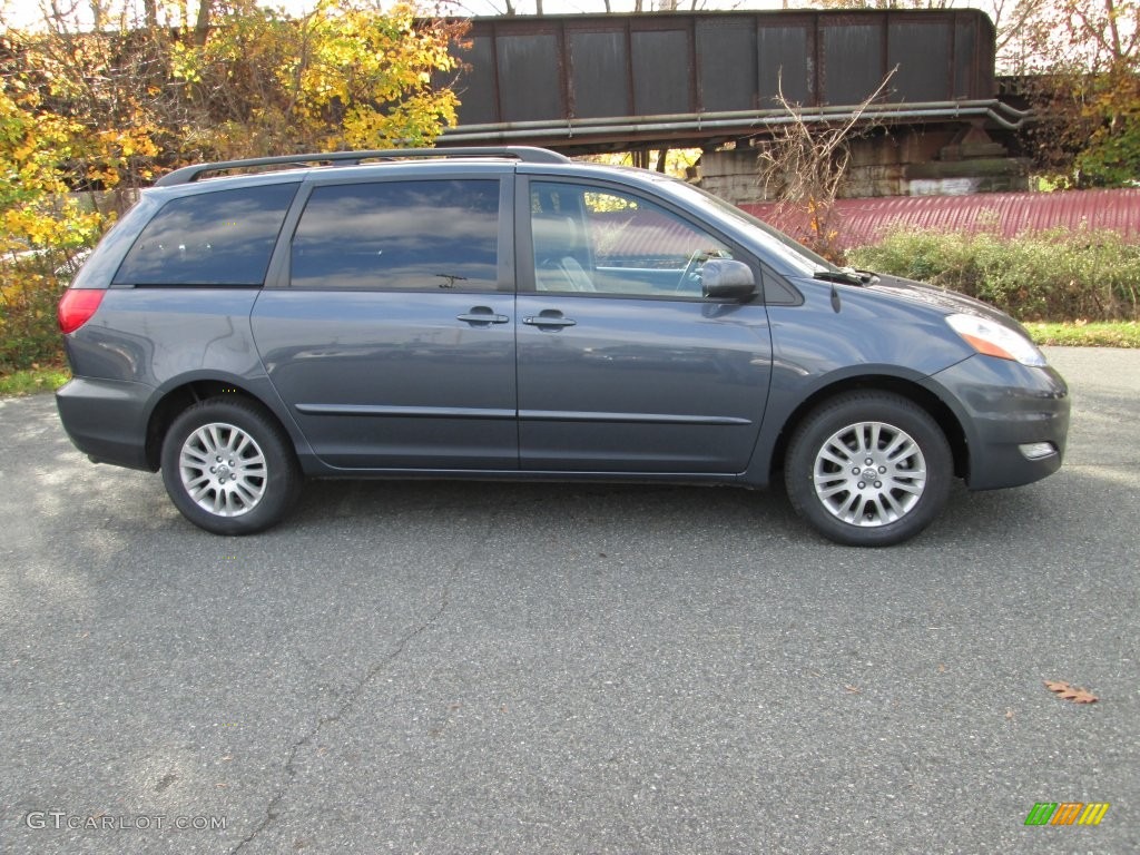 2009 Sienna XLE AWD - Slate Metallic / Stone photo #5