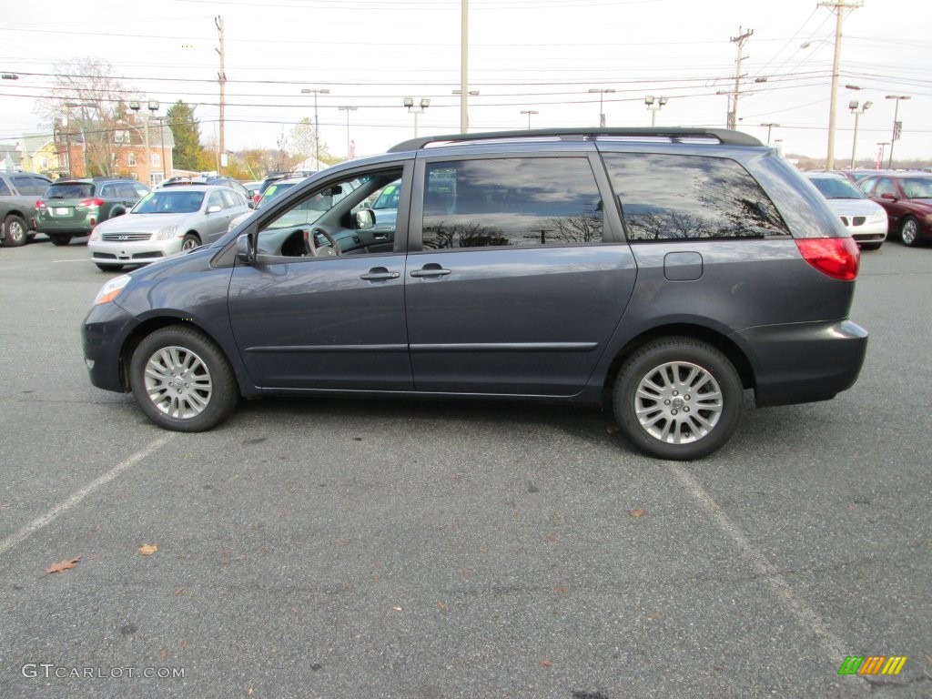 2009 Sienna XLE AWD - Slate Metallic / Stone photo #9