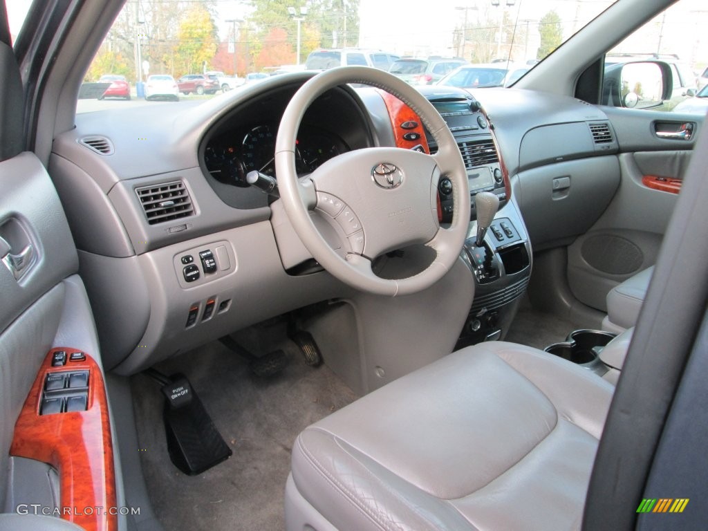 2009 Sienna XLE AWD - Slate Metallic / Stone photo #11