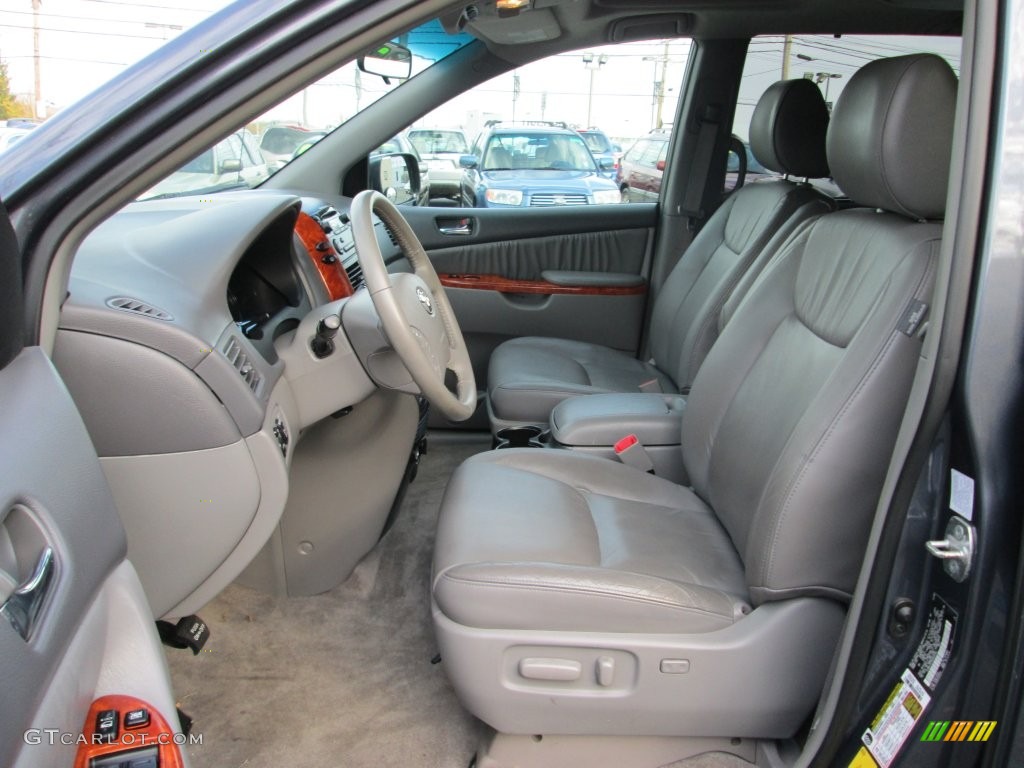 2009 Sienna XLE AWD - Slate Metallic / Stone photo #12