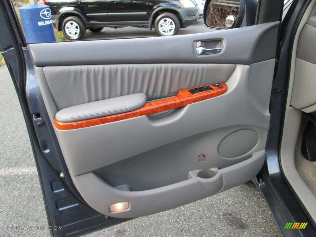 2009 Sienna XLE AWD - Slate Metallic / Stone photo #13