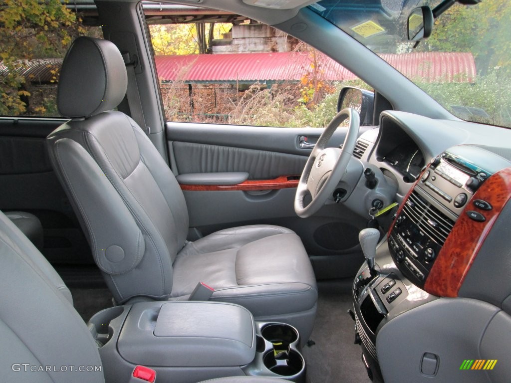 2009 Sienna XLE AWD - Slate Metallic / Stone photo #16