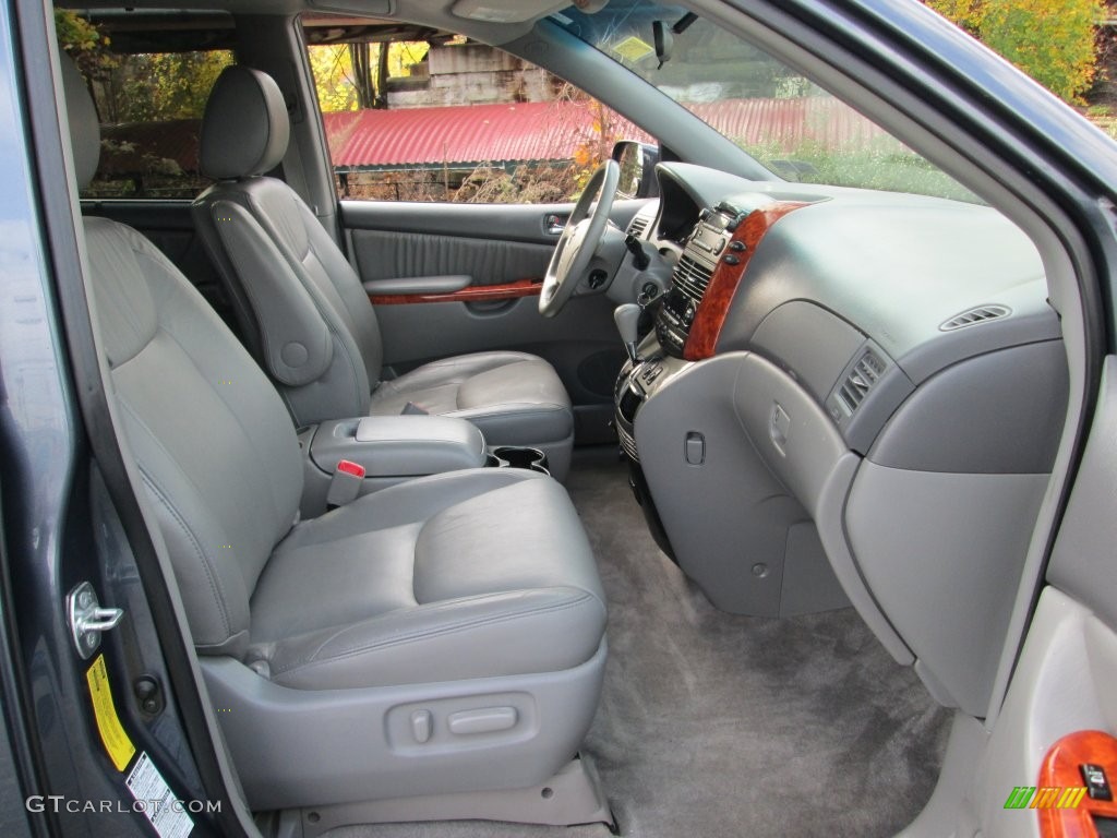 2009 Sienna XLE AWD - Slate Metallic / Stone photo #17