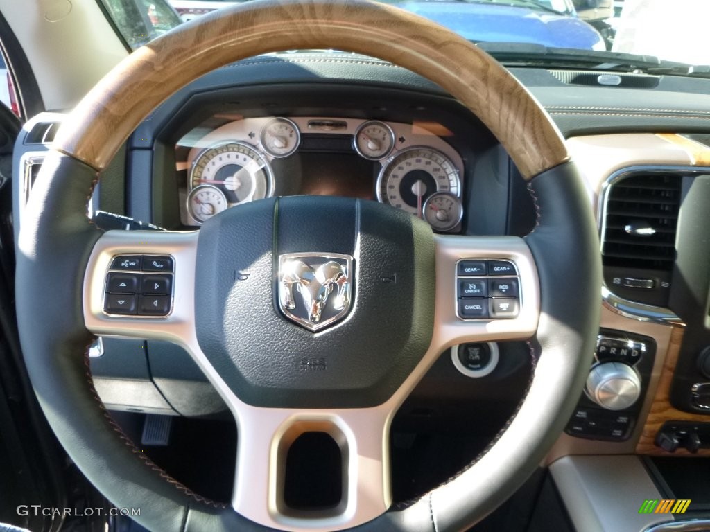 2016 Ram 1500 Laramie Longhorn Crew Cab 4x4 Steering Wheel Photos