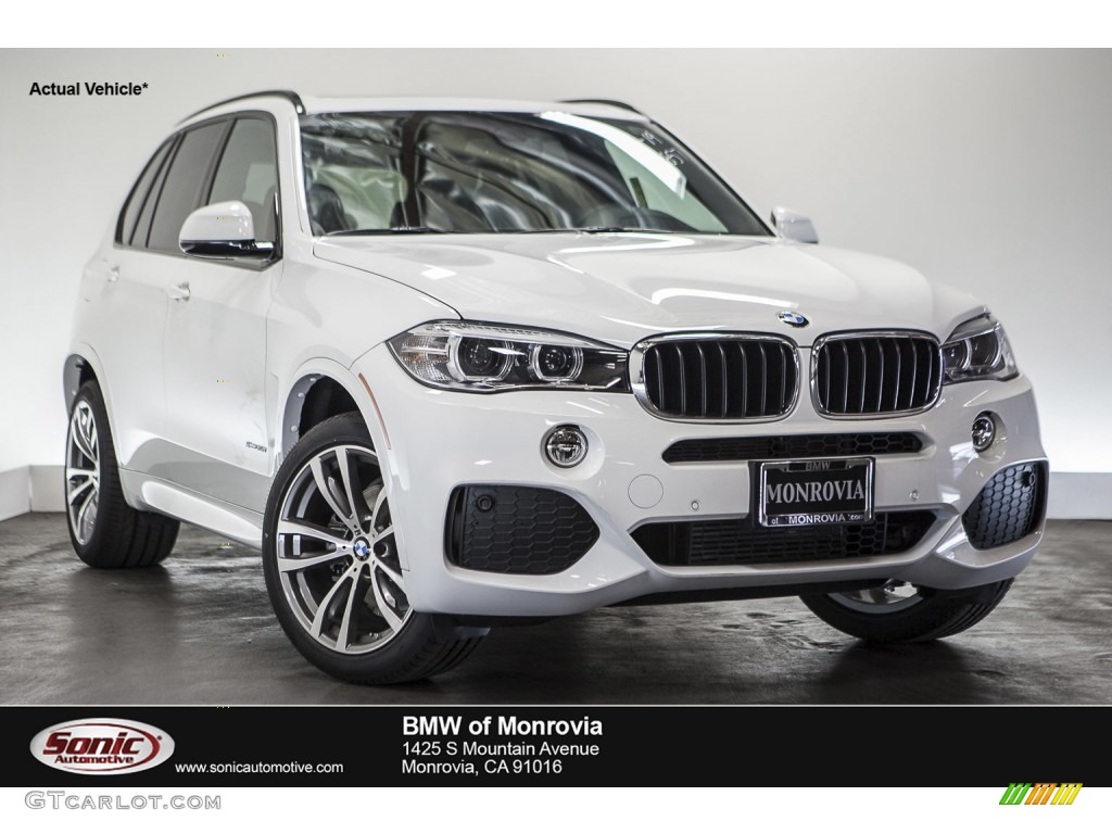 Alpine White BMW X5